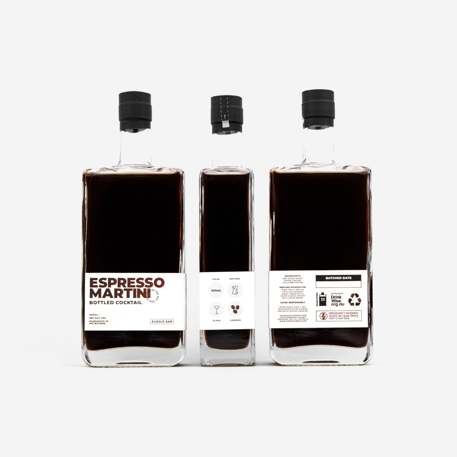 Espresso Martini 500mL Bottled Cocktail