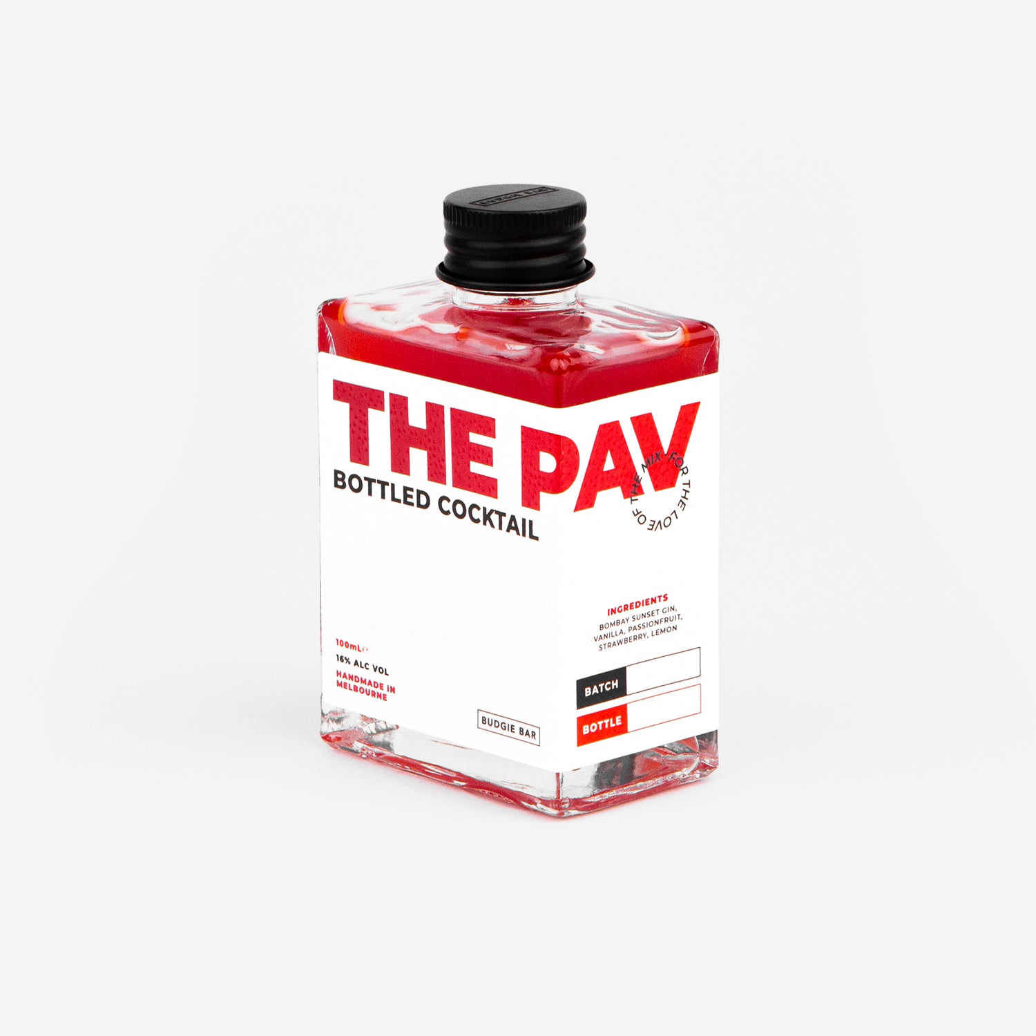 The Pav Bottled Cocktail