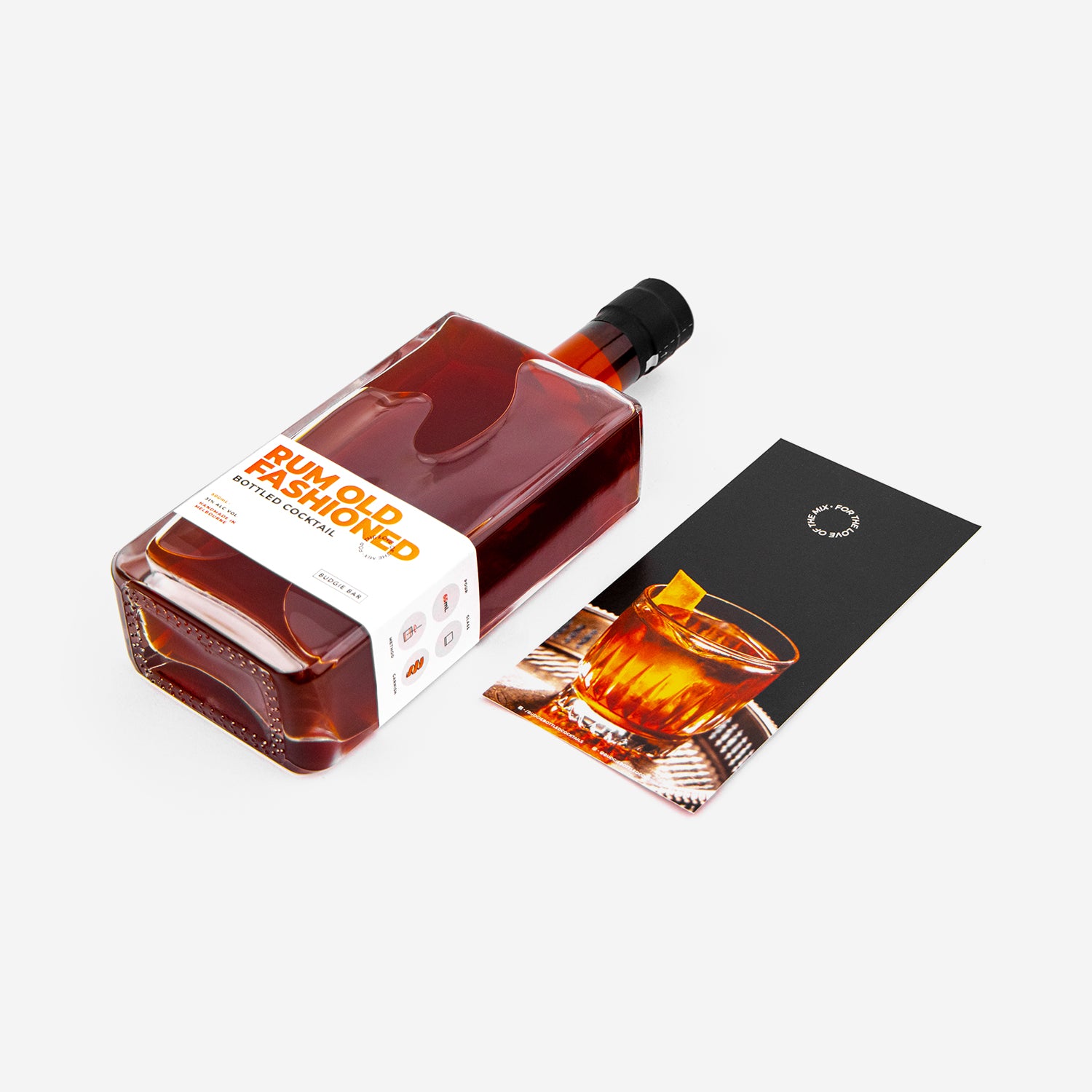 Rum Old Fashioned 500mL Bottled Cocktail