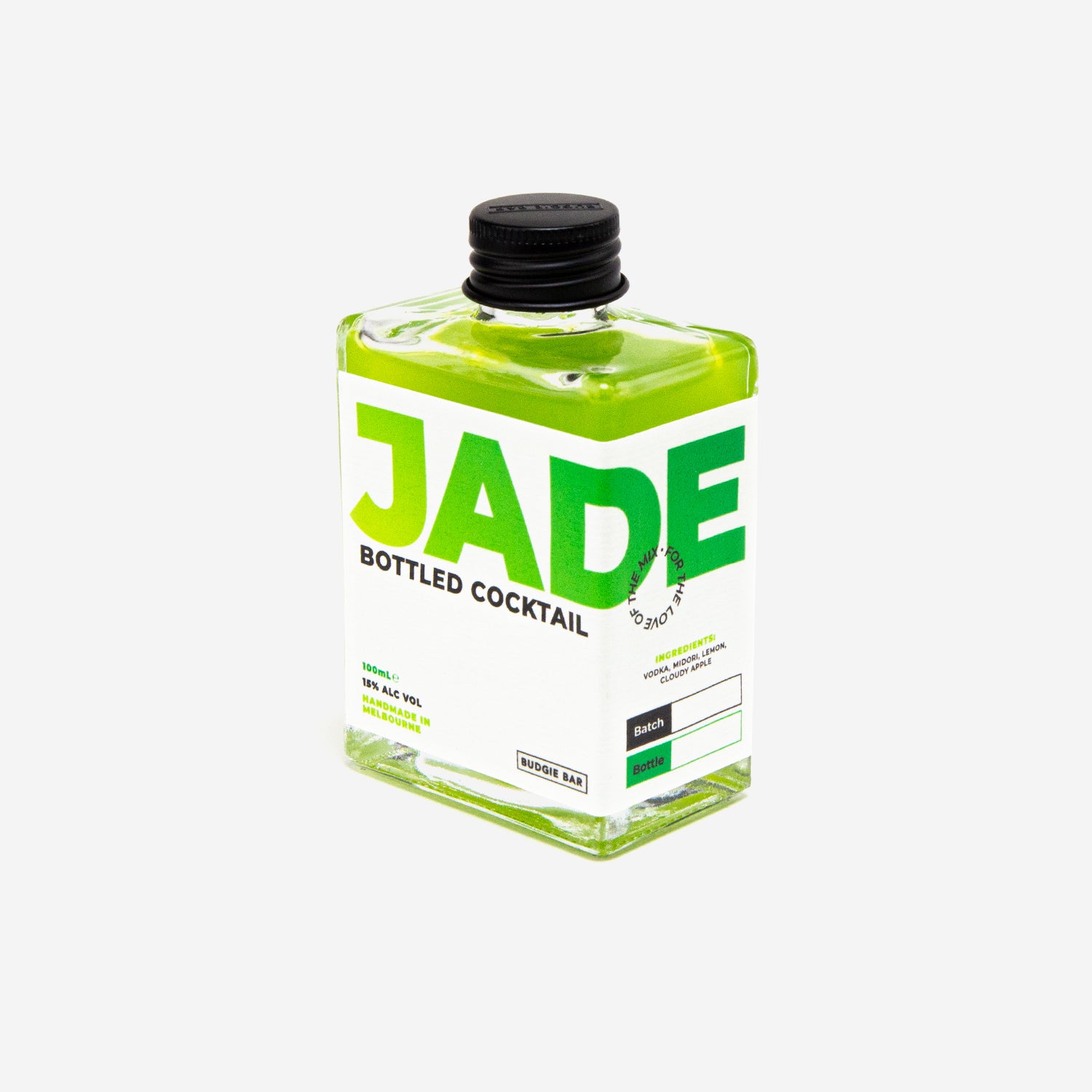 Jade Bottled Cocktail 12-Pack • The Budgie Store
