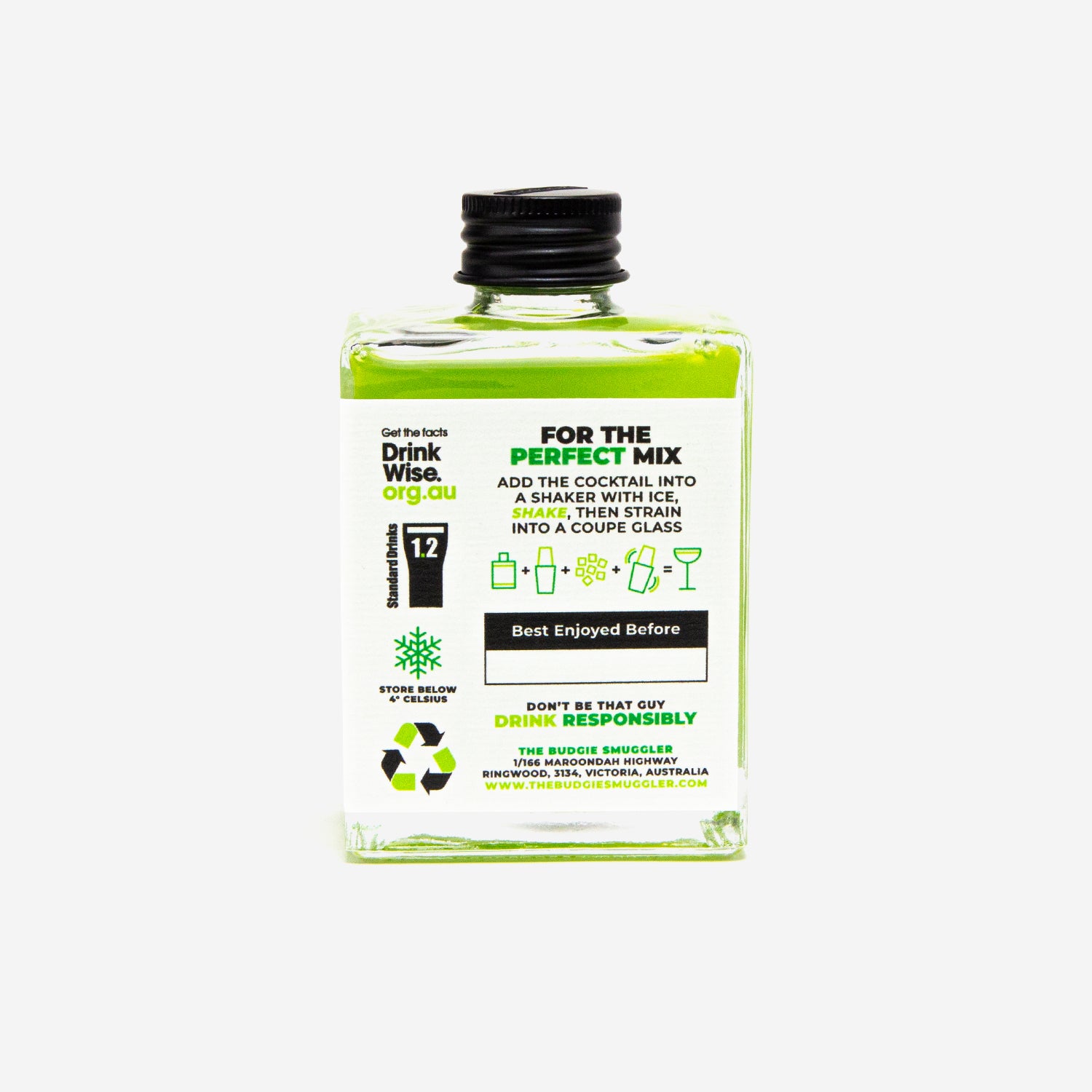 Jade Bottled Cocktail