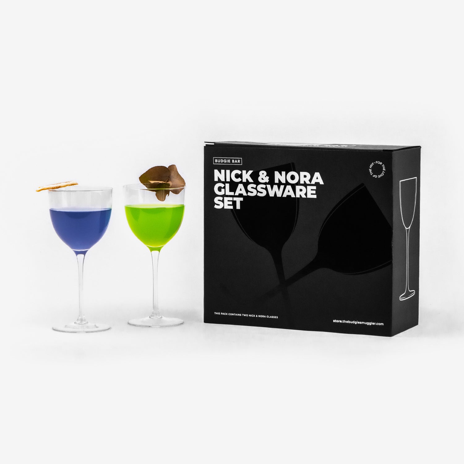 Nick & Nora Glassware Set • 2-Pack