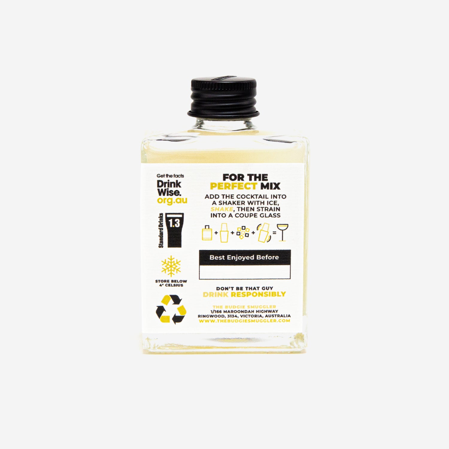 Peach Southside Bottled Cocktail