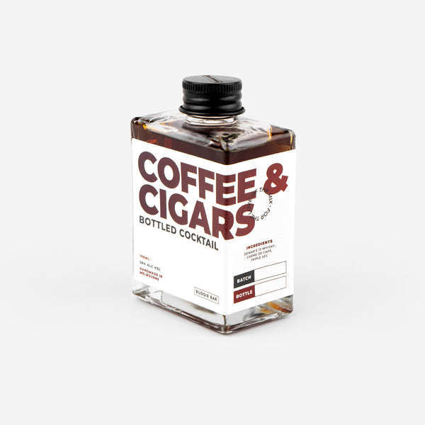 Coffee & Cigars Bottled Cocktail