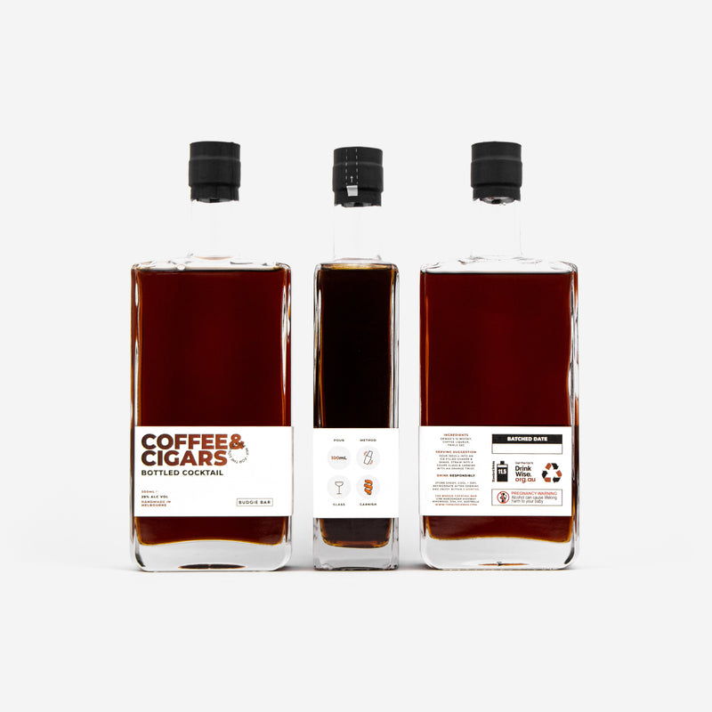 Coffee & Cigars 500mL Bottled Cocktail