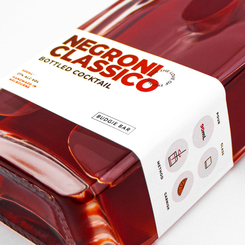 Negroni Classico 500mL Bottled Cocktail
