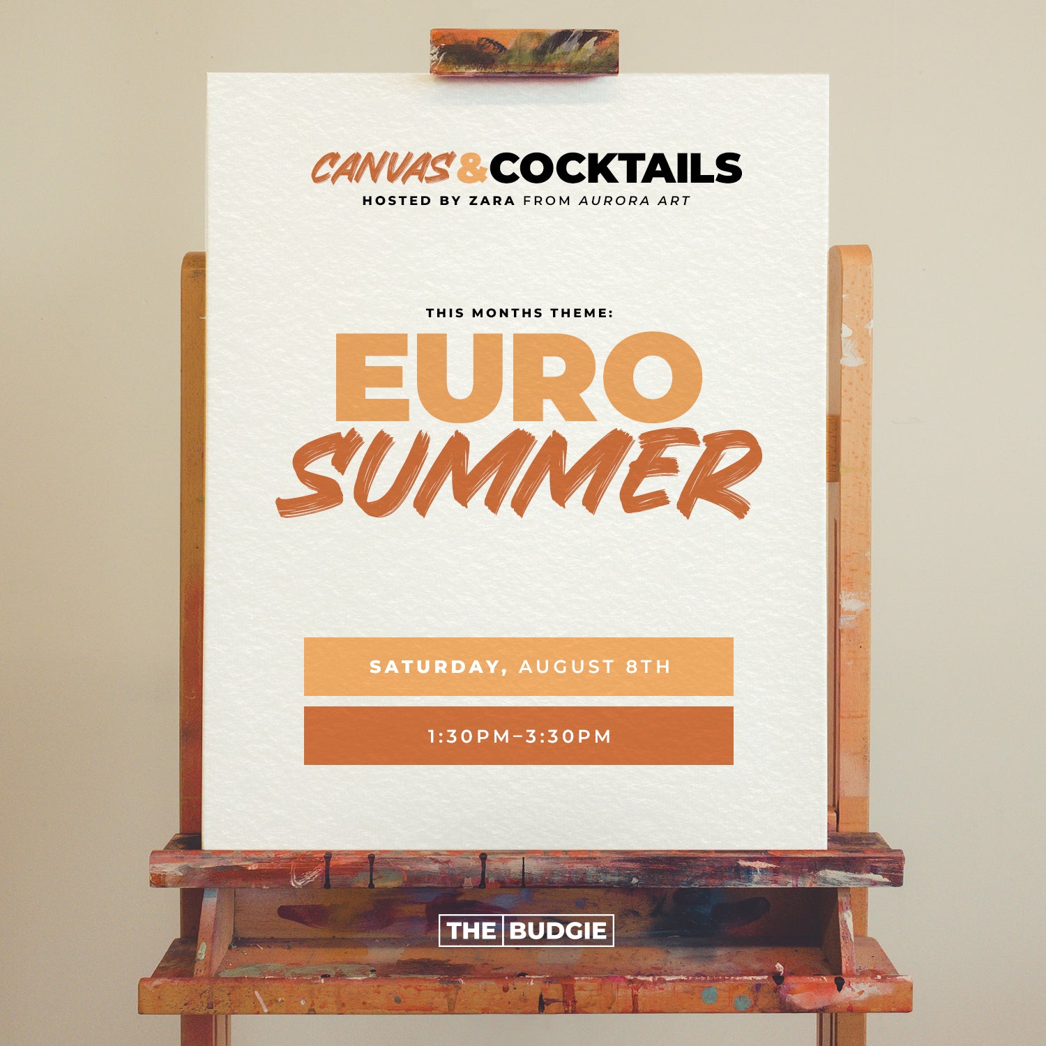 Canvas & Cocktails: Euro Summer Edition
