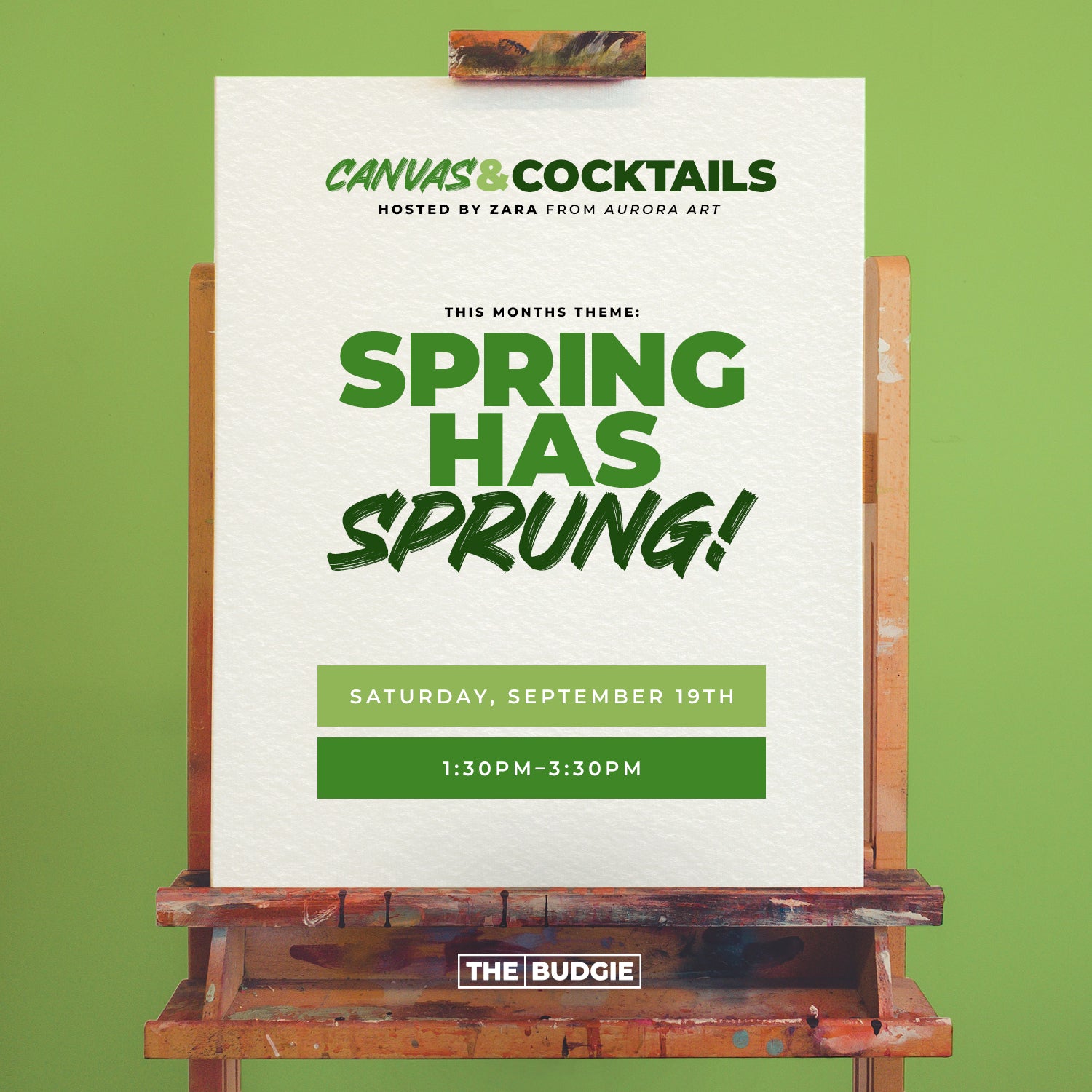 Canvas & Cocktails: September Spring Edition