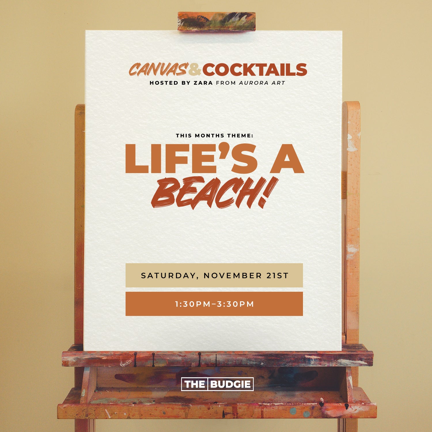 Canvas & Cocktails: November Beach Edition