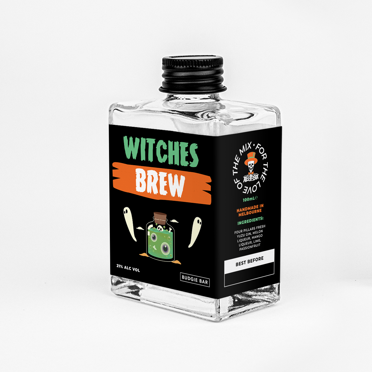 Witch's Brew Halloween Bottled Cocktail