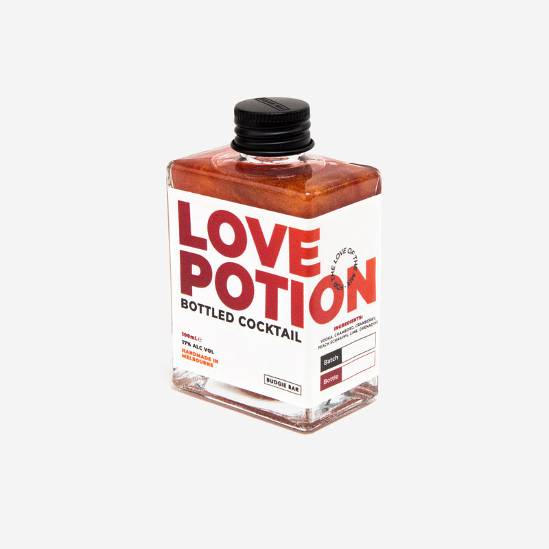 Love Potion Bottled Cocktail