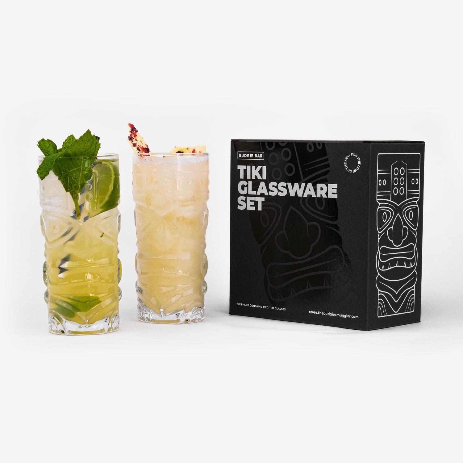 Tiki Glassware Set • 2-Pack